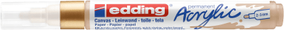 Marcador Acrílico trazo medio Edding e-5100 Dorado1