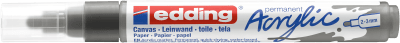 Marcador  Acrílico trazo medio Edding  e-5100 Gris1