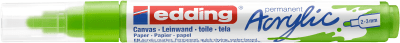 Marcador Acrílico trazo medio Edding e-5100 Verde limón1