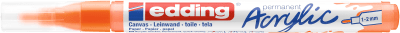 Marcador Acrílico trazo fino Edding e-5300 Naranjo neón
