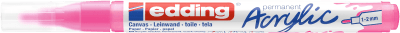 Marcador Acrílico trazo fino Edding e-5300 Rosado neón1