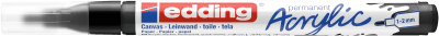 Marcador Acrílico trazo fino  Edding  e-5300  Negro1