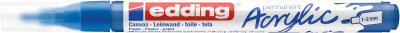 Marcador Acrílico trazo fino Edding e-5300 AzuL1