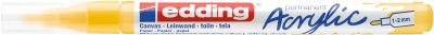  Marcador Acrílico trazo fino  Edding  e-5300  Amarillo 