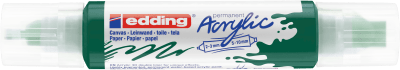 Marcador acrílico 3D edding 5400 punta doble Verde musgo