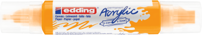 Marcador acrílico 3D edding 5400 punta doble Amarillo sol