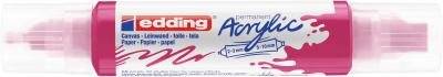Marcador acrílico 3D edding 5400 punta doble Magenta