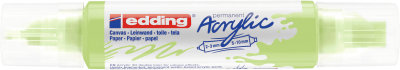 Marcador acrílico 3D edding 5400 punta doble Verde pastel1