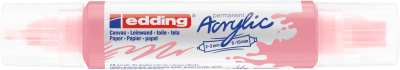Marcador acrílico 3D edding 5400 punta doble Malva