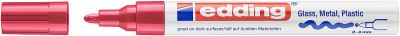 Marcador Óleo Permanente Edding E-750  Rojo1