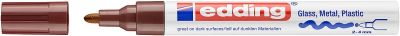 Marcador Óleo Permanente Edding E-750   Café1