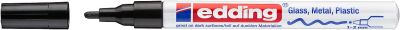 Marcador Óleo Permanente Edding E-751 Negro