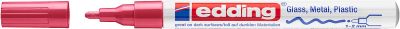 Marcador Óleo Permanente Edding E-751 Rojo1