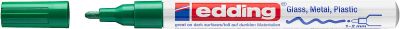 Marcador Óleo Permanente Edding E-751  Verde1