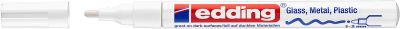 Marcador Óleo Permanente Edding E-751 Blanco