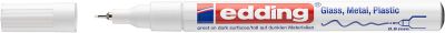Marcador Óleo Permanente Edding E-780 Blanco1