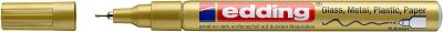 Marcador Óleo Permanente Edding E-780 Oro1