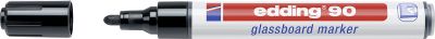 Marcador De Vidrio edding E-90 Negro1