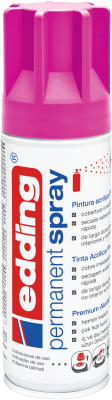 Spray permanente de pintura acrílica de alta gama Edding E-5200 Magenta Mate1