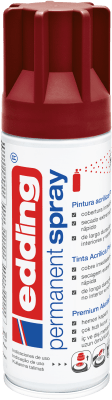 Spray permanente de pintura acrílica de alta gama Edding E-5200 Rojo púrpura Mate1
