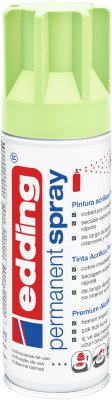 Spray permanente de pintura acrílica de alta gama Edding E-5200 Verde Pastel Mate1