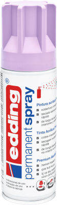 Spray permanente de pintura acrílica de alta gama Edding E-5200 Lavanda Mate