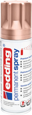 Spray permanente de pintura acrílica de alta gama Edding E-5200 Oro Rosa Brillante1
