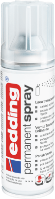 Spray Permanente Laca Incolora Edding E-5200 Terminación Mate1