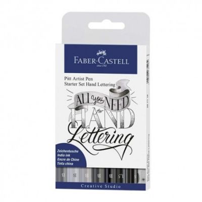 Marcadores Para Lettering Punta Pincel Fino. Punta Fina Tinta China X 81