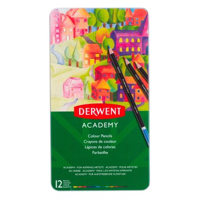 Caja De Lapices De Color Para Estudiantes 12 Unidades colores Variados1