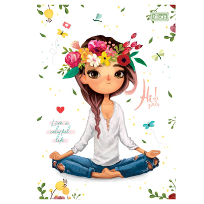 Cuaderno Clasico Hola Chicas x 100 Hojas Ti1