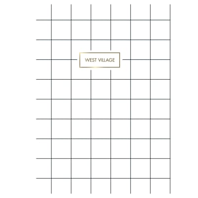 Cuaderno Cuadriculado Diseño Village 4