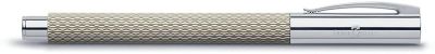 Pluma Faber Castell AMBITION OpArt White Sand M1