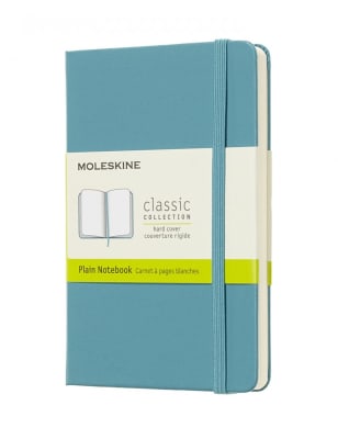 Cuaderno Clásico / Grande / Azul arrecife / Lisa/ moleskine1