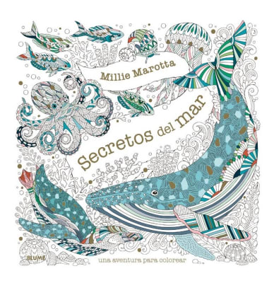 LIBRO PARA COLOREAR, SECRETOS DEL MAR- Moleskine1