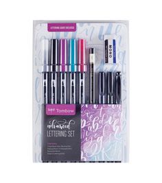 Caja De Marcadores Doble Puntas Para Letras Avanzadas X 10 Uds. Punta Redonda De Fibra1