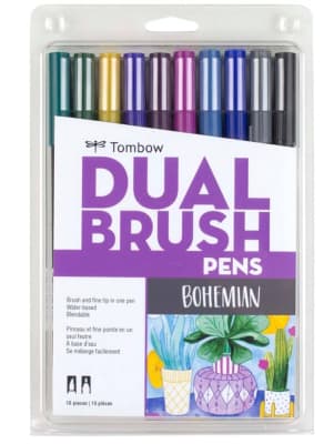 Set de Marcadores Tombow Dual Brush -10 und - Bohemian1