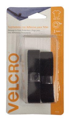 Sujetador Con Adhesivo Para Telas 60.9 Cms X 1.9 Cms1