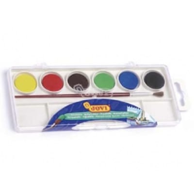 ACUARELAS 6 PASTILLAS SURTIDO JOVI1