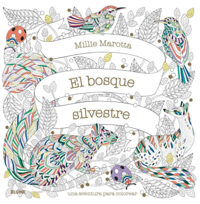 Libro para Colorear - BOSQUE SILVESTR1
