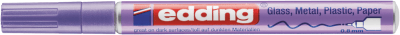 Marcador Óleo Permanente Edding E-780 Violeta metálico1