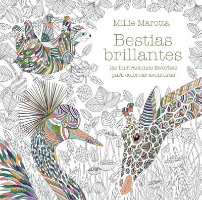 LIBRO PARA COLOREAR, BESTIAS BRILLANTES1