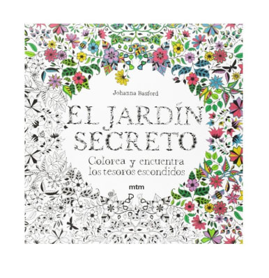 Libro Para Colorear El JARDIN SECRETO1