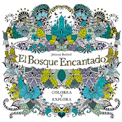 Libro Para Colorear, diseño - BOSQUE ENCANTADO1