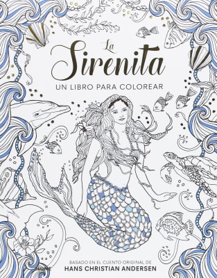 LIBRO PARA COLOREAR - LA SIRENITA1
