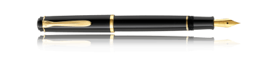 Pluma estilográfica de cartucho M200 F Negro (PEL)1