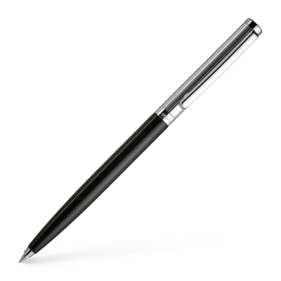 Portaminas Otto Hutt D01 Guilloche Negro Lacado Capuchón Portaminas Otto Hutt D01 Guilloche Negro Lacado Capuchón