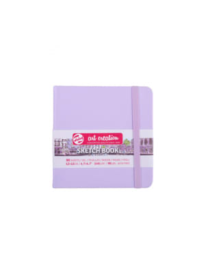 ART CREATION LIBRETA VIOLETA PASTEL 12 X 12 CM 140 GR 80 H 1