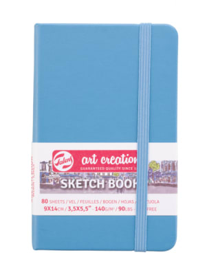 Libreta Sketchbook Color Azul 9x14cm Art Creation1