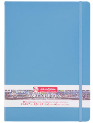 Libreta Sketchbook Color Azul 21x29.7cm Art Creation1